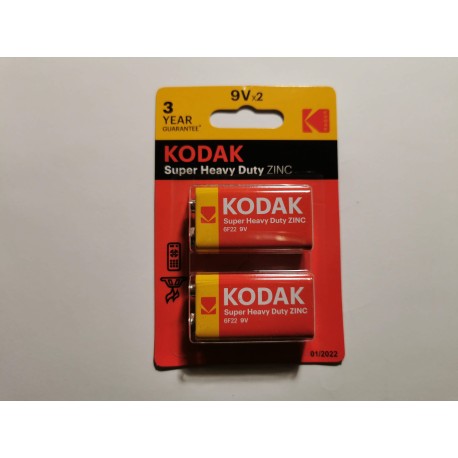 Kodak 9V batteri