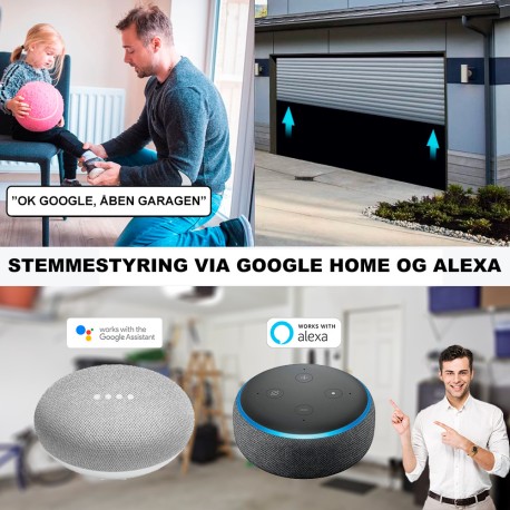 Smart Garage åbner med wifi