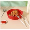 Silikoninsats/korg till airfryer - STOR