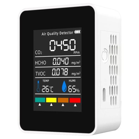 5 i 1 luftkvalitetsmåler