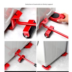 Möbeltransportset – Lyft & Rulla Tunga Möbler upp till 150 kg