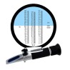 Oechsle-Brix-Baume refraktometer med ATC 