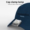 LED COB-kepslampa – Klippbar lampa för keps, pannband och hatt