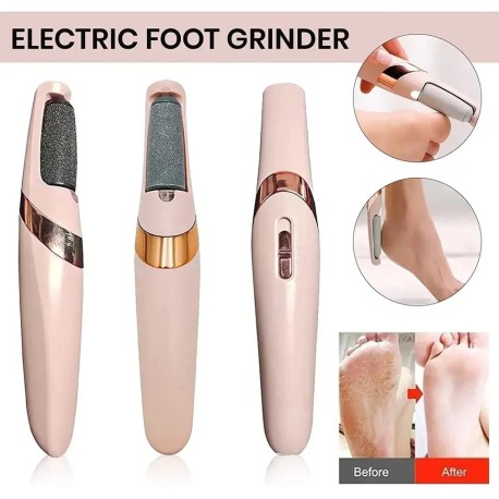 Elektrisk fodfil med rulle