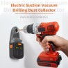 Borrdammuppsamlare med dammsugare - dammfri borrning + laserhållare