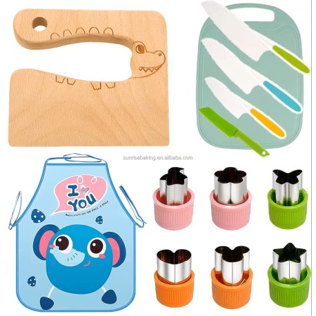 Sikkert køkkensæt til børn