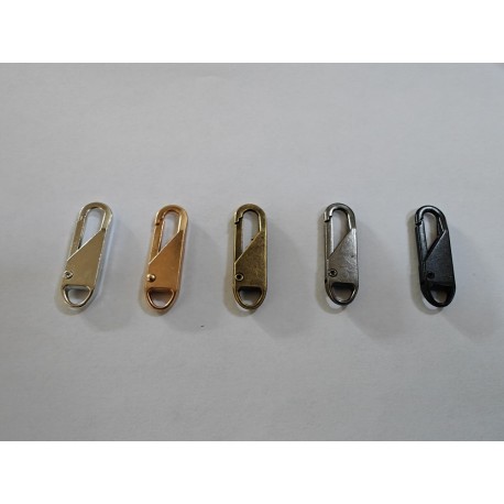 Lynlås reparationssæt / 4 eller 5 lynlåsflapper