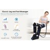 Återhämtningsstövlar / Benmassage / kompressionsstövlar med knävärmare