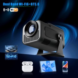 Kompakt og kraftfuld mini projektor med 720p HD-opløsning