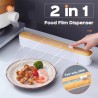 Filmdispenser – 2-i-1 magnetisk film- och foliedispenser med k